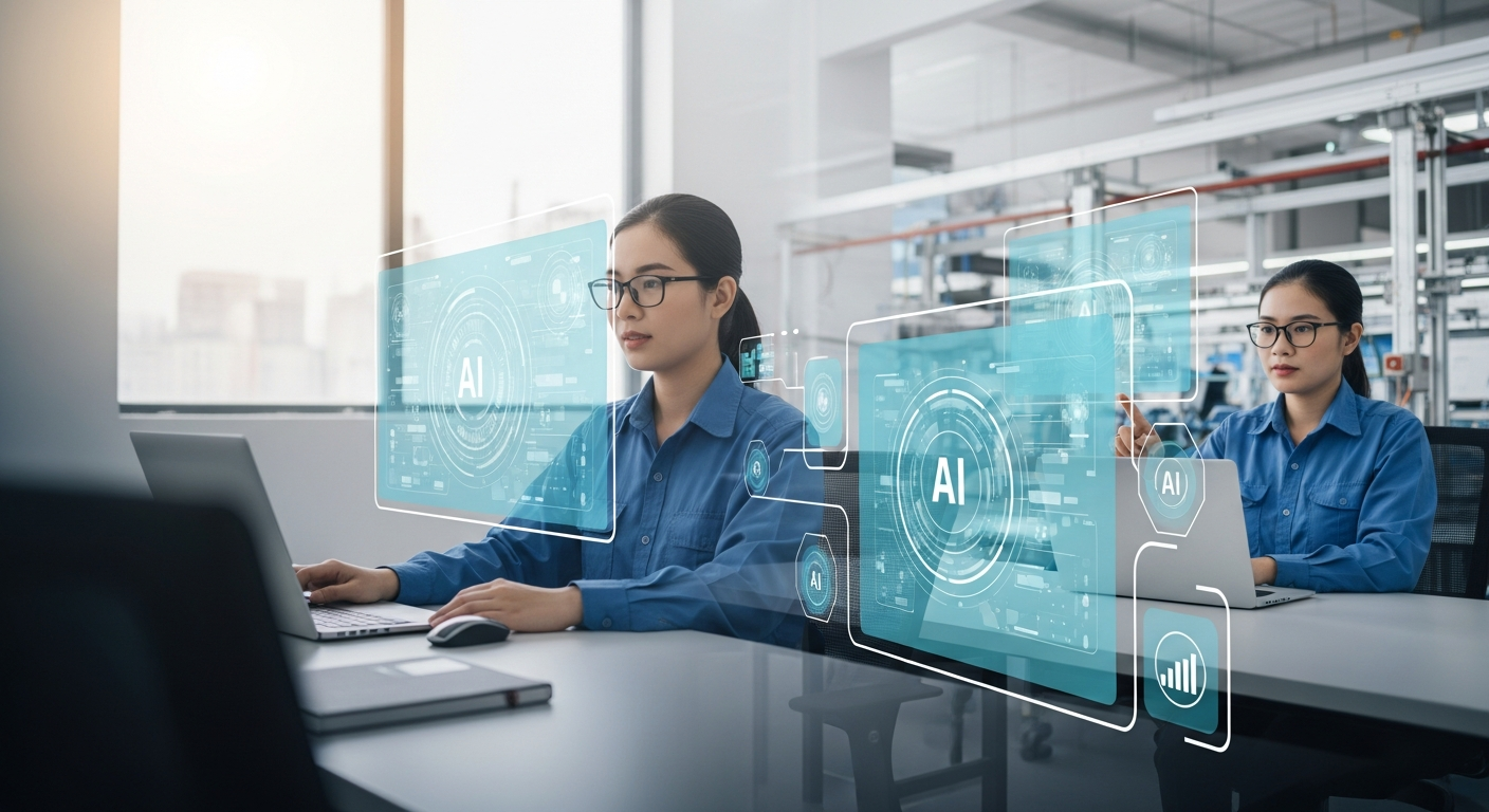 AI đang làm lộ điểm yếu thật của thị trường lao động Việt Nam